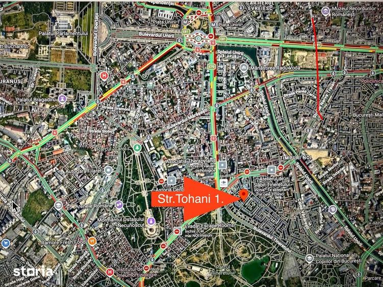 Apartament cu 2 camere în Tineretului