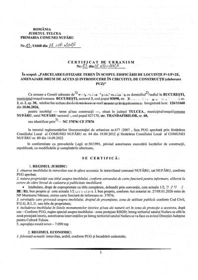 Spațiu comercial, în Nufăru