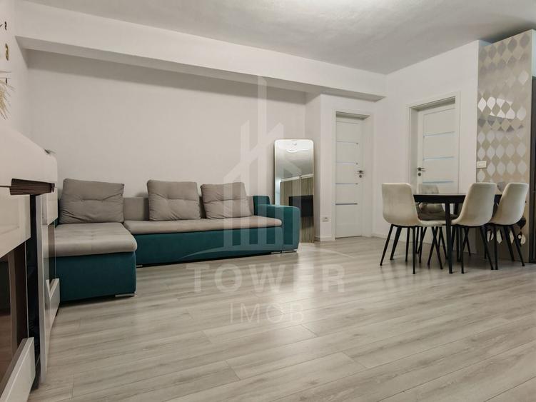 Apartament cu 3 camere decomandat, mobilat în Exterior Vest