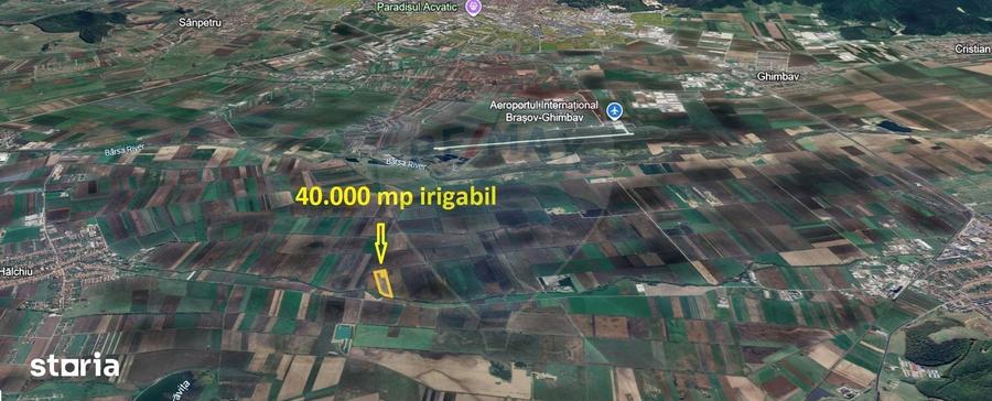 Teren de 40000 mp, în Central