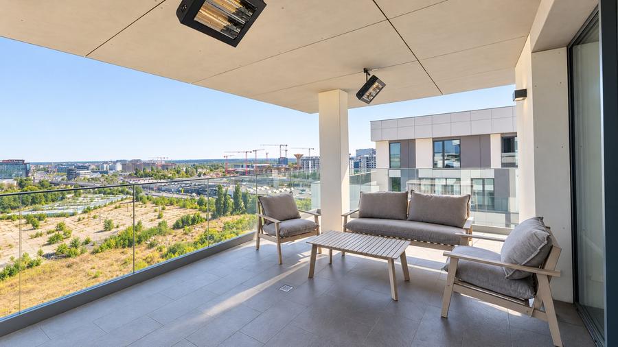 Penthouse cu 4 camere în Pipera