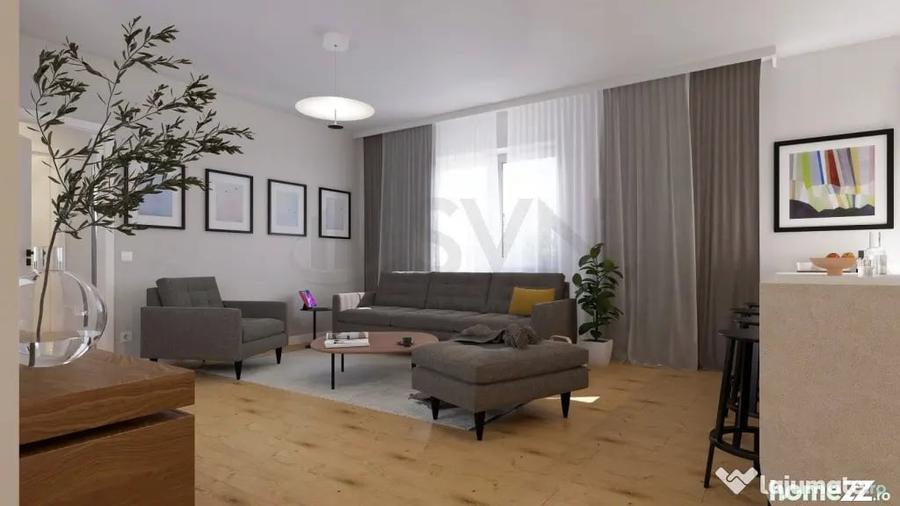 Apartament cu 4 camere decomandat în Tunari