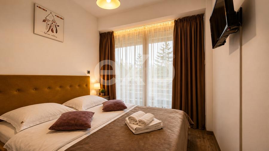 Apartament cu 3 camere decomandat, mobilat în Poiana Brașov