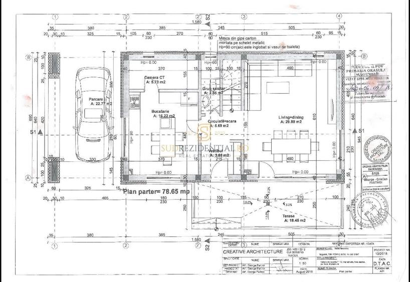 Casă cu 5 camere cu Teren 1300 Mp în Giulești