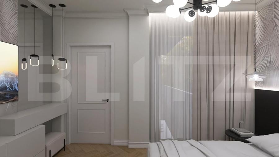 Penthouse nou modern, 3 camere, centrala proprie+panouri fotovoltaice, Iosia - 13