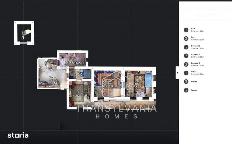 Casa renovata cu teren de 1.425 mp de vanzare in Nasal, com Taga