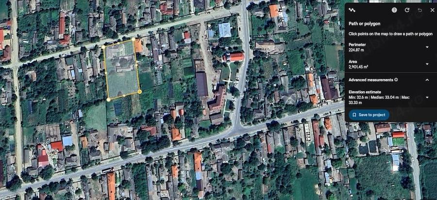 Casă cu Teren 2900 Mp în Central