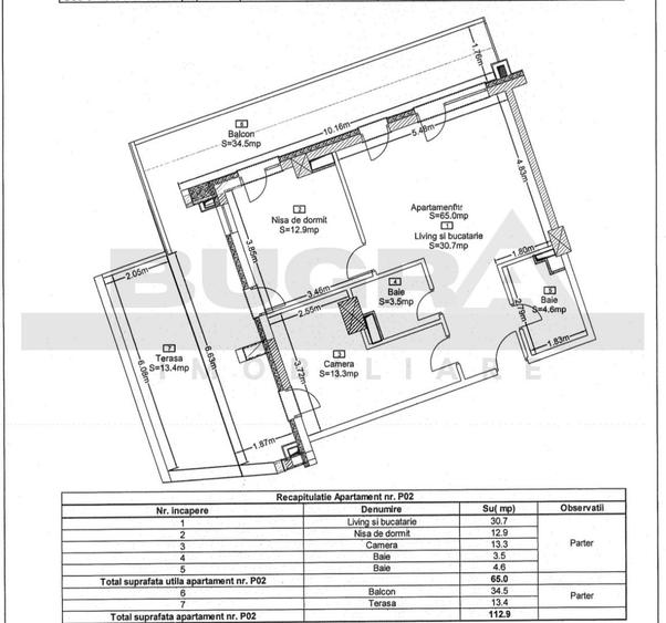 Apartament cu 3 camere semidecomandat în Zorilor