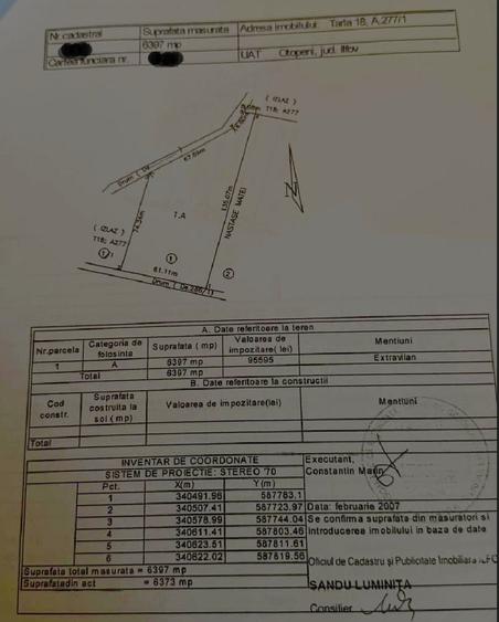 Teren agricol extravilan de 6400 mp, în Otopeni