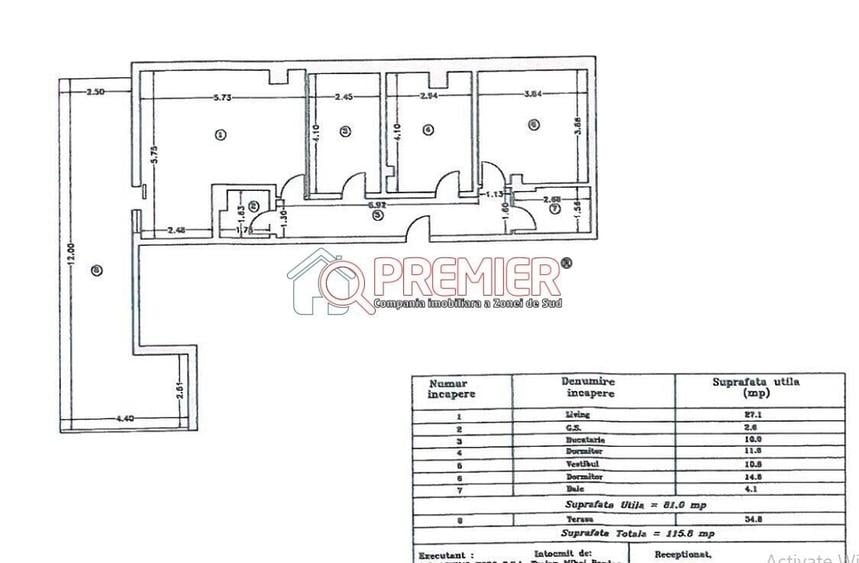 11.200 Euro Reducere! - 3 camere terasa 35 mp - 15 min Metrou - 7