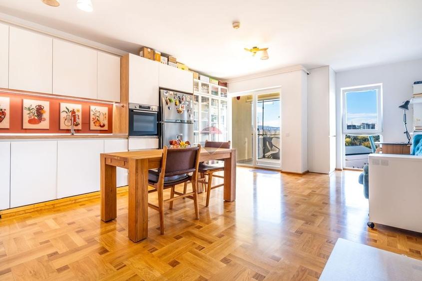 Apartament cu 2 camere semidecomandat, mobilat în Iris