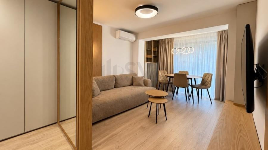 Apartament cu 2 camere decomandat, mobilat în Tei