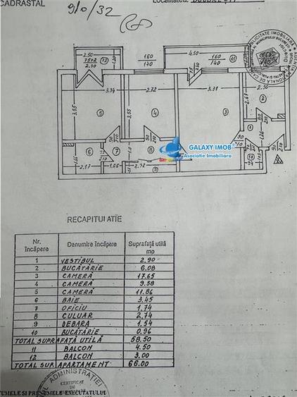 Apartament cu 3 camere semidecomandat în Titan