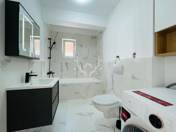 Apartament cu 2 camere semidecomandat, mobilat în Florești