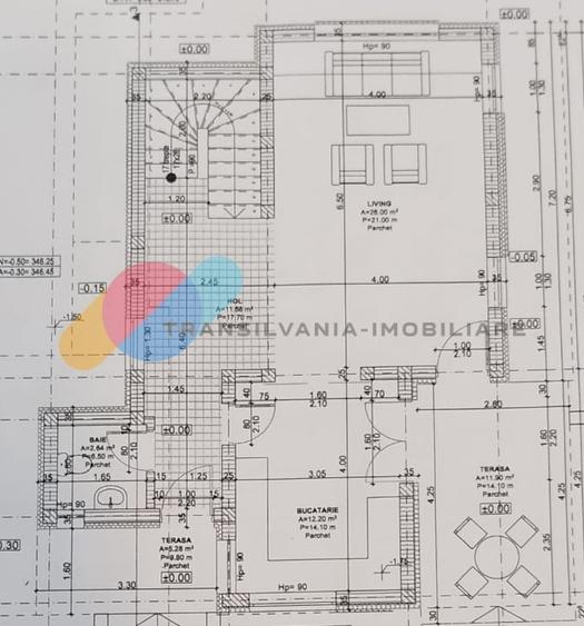 Casă individuală cu 4 camere cu Canalizare în Apahida