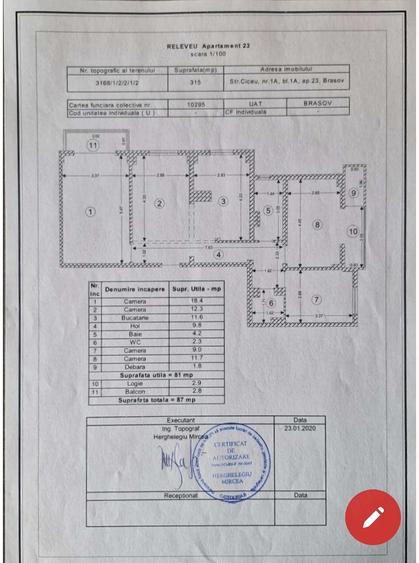 Apartament cu 4 camere decomandat în Triaj