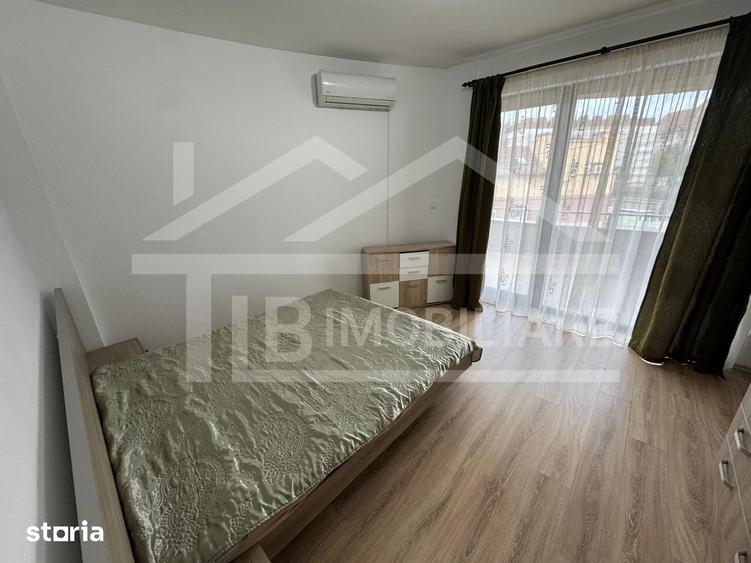 Apartament cu 2 camere semidecomandat în Central