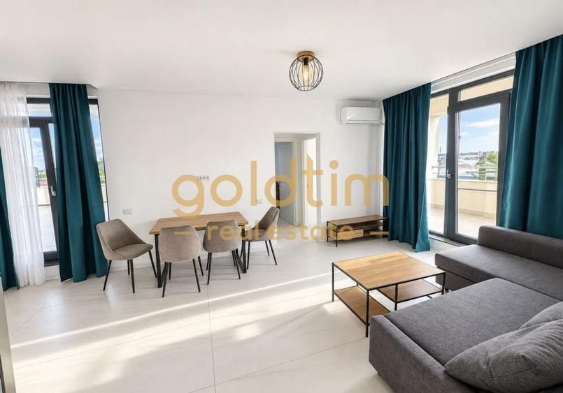 Apartament cu 3 camere decomandat, mobilat în Vest