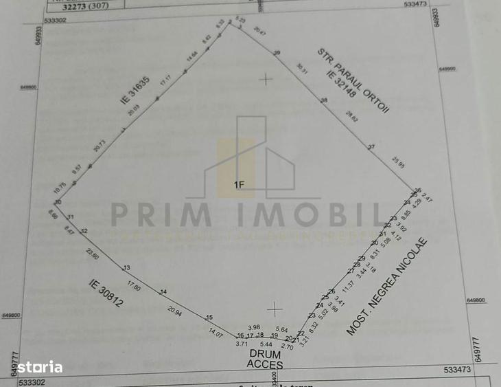 Teren de 11161 mp, în Dorna-Arini