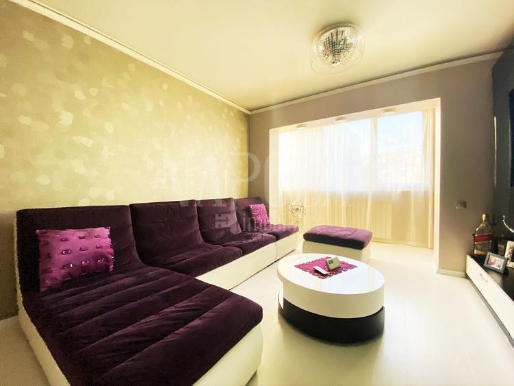 Apartament cu 4 camere decomandat, mobilat în Mărăști
