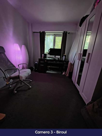Apartament cu 3 camere decomandat în Tineretului