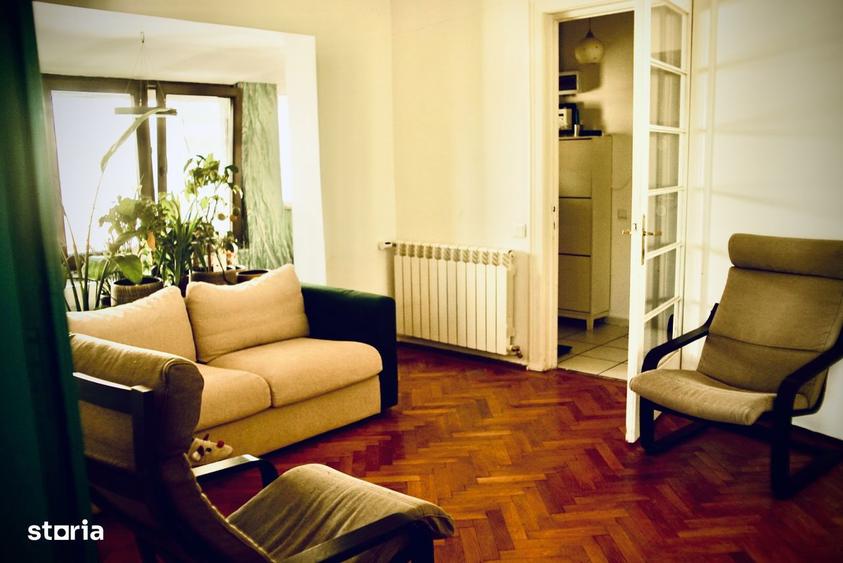 Apartament cu 4 camere decomandat, mobilat în Cotroceni