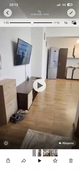 Apartament cu 2 camere semidecomandat în 16 Februarie