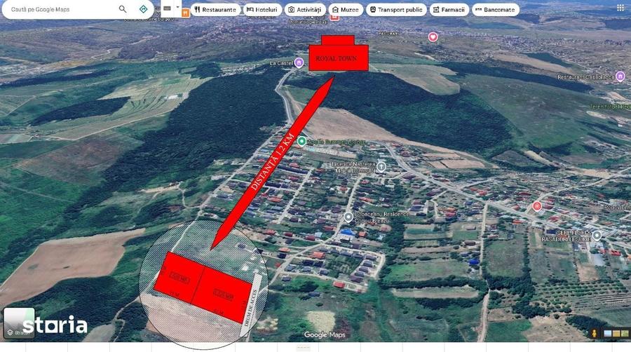 Teren de 650 mp, în Breazu
