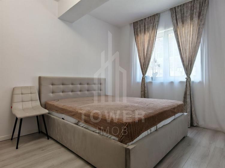 Apartament cu 3 camere decomandat, mobilat în Exterior Vest