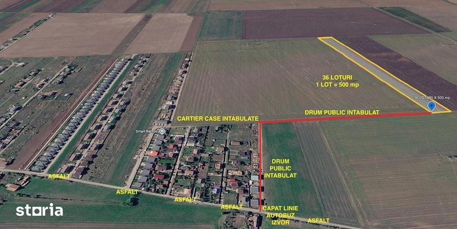 Teren de 500 mp, în Central