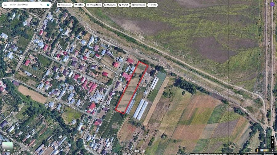 Teren de 4900 mp, în Chirnogi