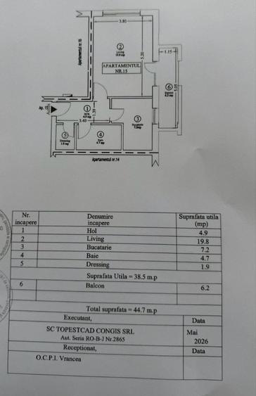 Garsonieră în Central