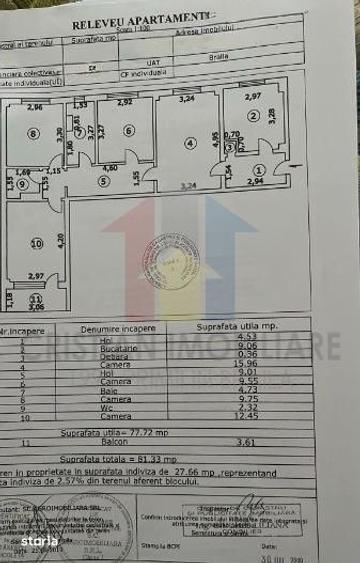 Apartament cu 4 camere semidecomandat în Hipodrom