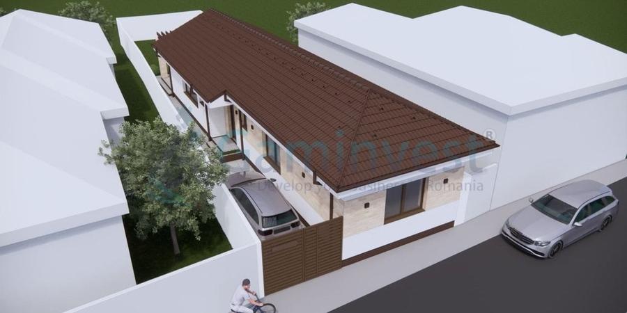 Casă individuală cu 3 camere cu Canalizare în Calea Aradului