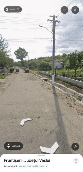 Teren de 3171 mp, în Fruntișeni