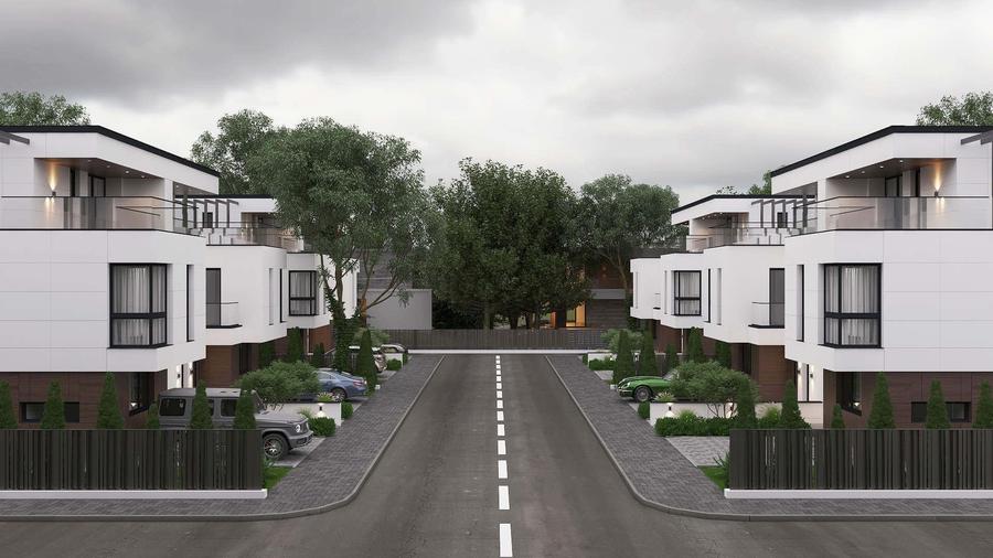 Duplex cu 5 camere cu Canalizare în Pipera