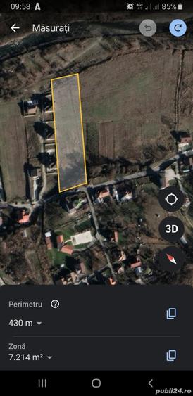 Teren de 7294 mp, în Central