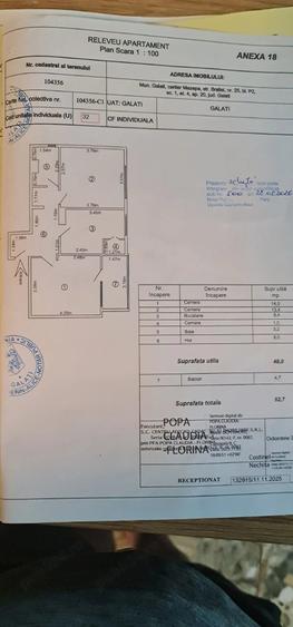 Apartament cu 2 camere decomandat în Central
