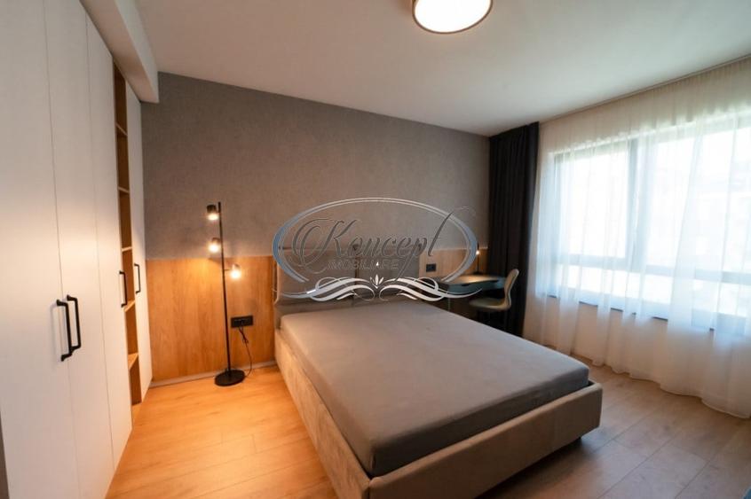 Apartament cu 2 camere semidecomandat, mobilat în Semicentral