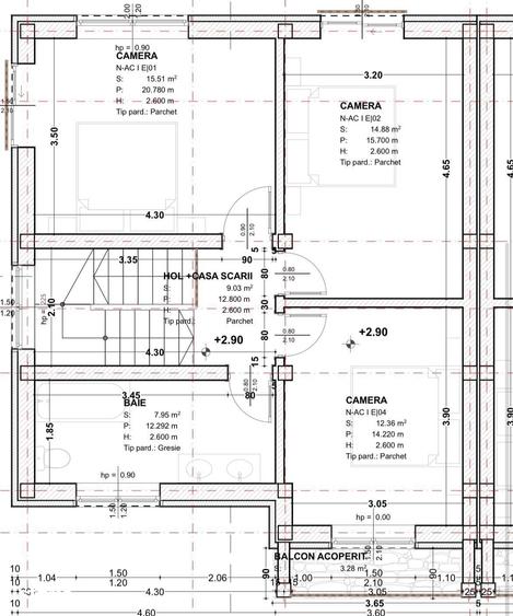 Casă cu 3 camere cu Teren 472 Mp în Veterani