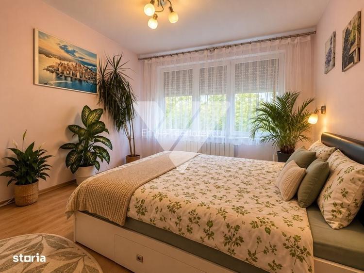 Apartament 2 camere 47mp mobilat etaj 1 balcon boxa Siretului Sibiu