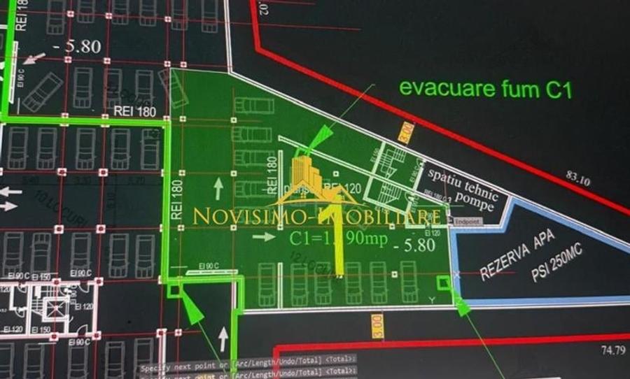 NOVISIMO-IMOBILIARE: SPATIU DE INCHIRIAT IN ZONA 9 MAI - 1