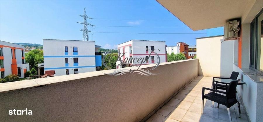 Apartament cu 2 camere semidecomandat în Borhanci