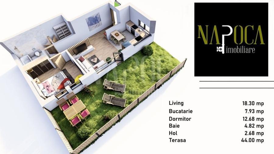 Apartament cu 6 camere semidecomandat în Someșeni