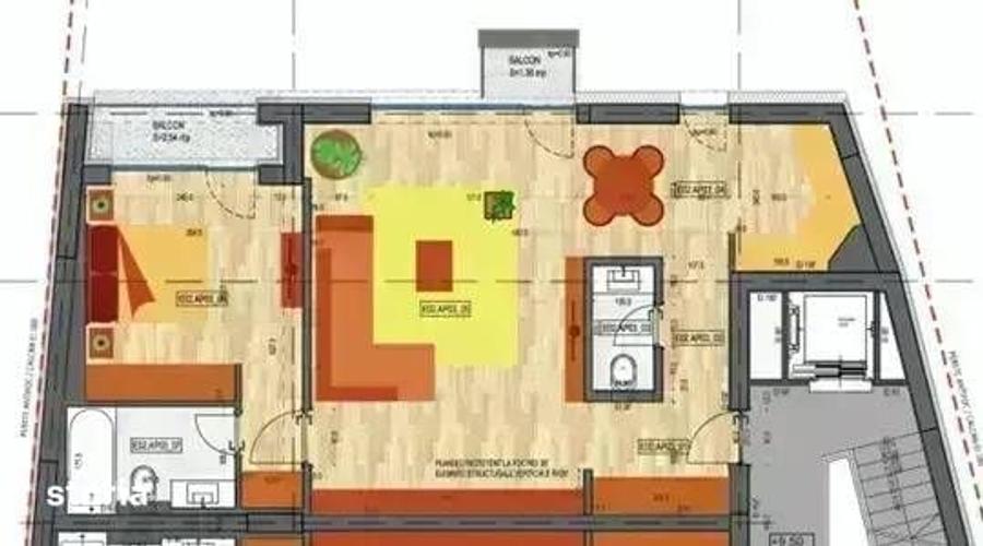 Apartament cu 2 camere în Eminescu