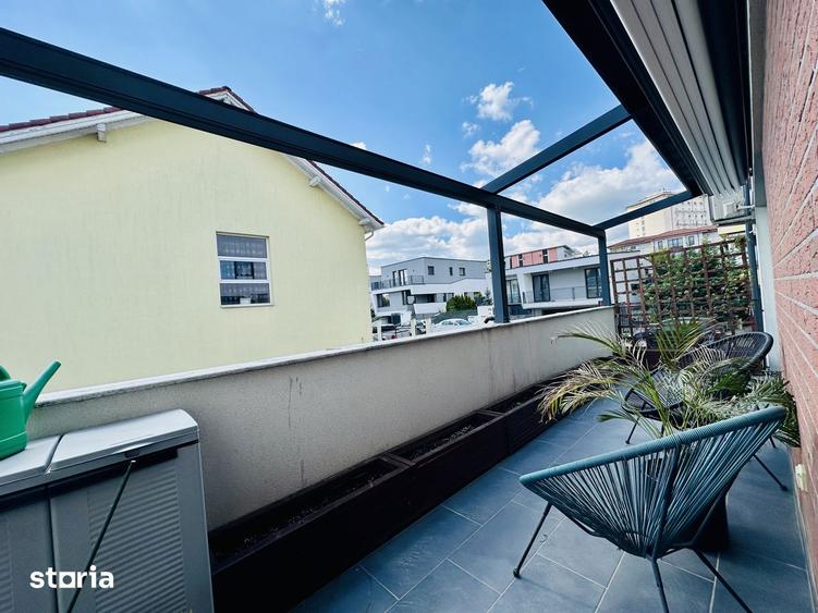 Apartament modern, complet mobilat si utilat | 2 terase - 5