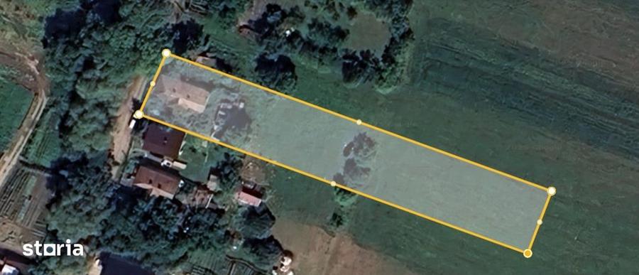 Teren de 2600 mp, în Vultureni