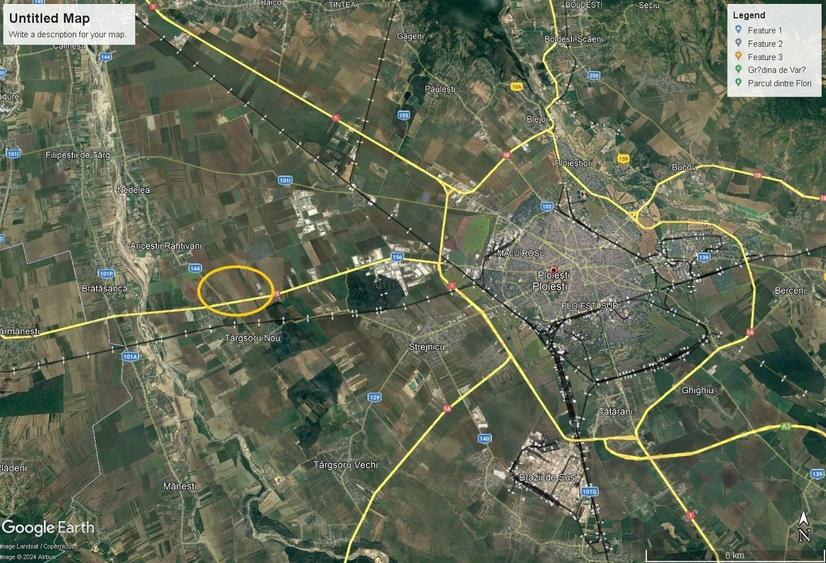 Teren Construcții intravilan de 370000 mp, în Stoenești