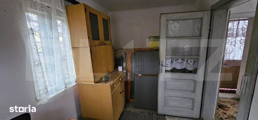 Casă cu 2 camere cu Teren 1200 Mp în Brănești