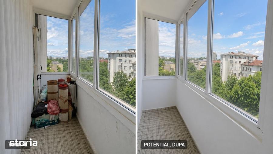 Apartament 3 camere ?oseaua ?tefan cel Mare etaj 6/7 2 balcoane - 18